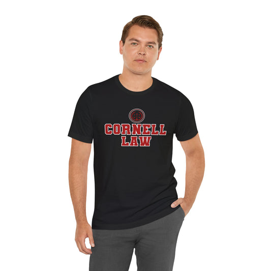 Cornell University Law School- Adult, Regular Fit, Soft Cotton, T-shirt