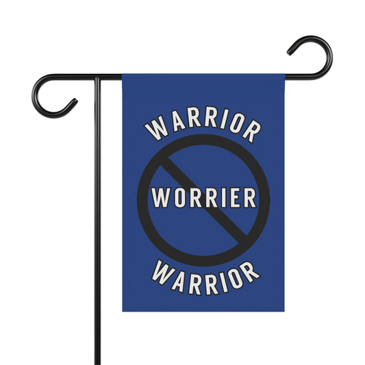 Feminist Flag, Yard Sign, Garden, Banner & House Banner, Not Worrier, Warrior, Fighter Gift, Cancer Awareness Flag, Yard Art, Activist Gift